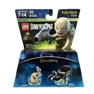 LEGO DIMENSIONS: Gollum Fun Pack (71218) Sealed Box Mint